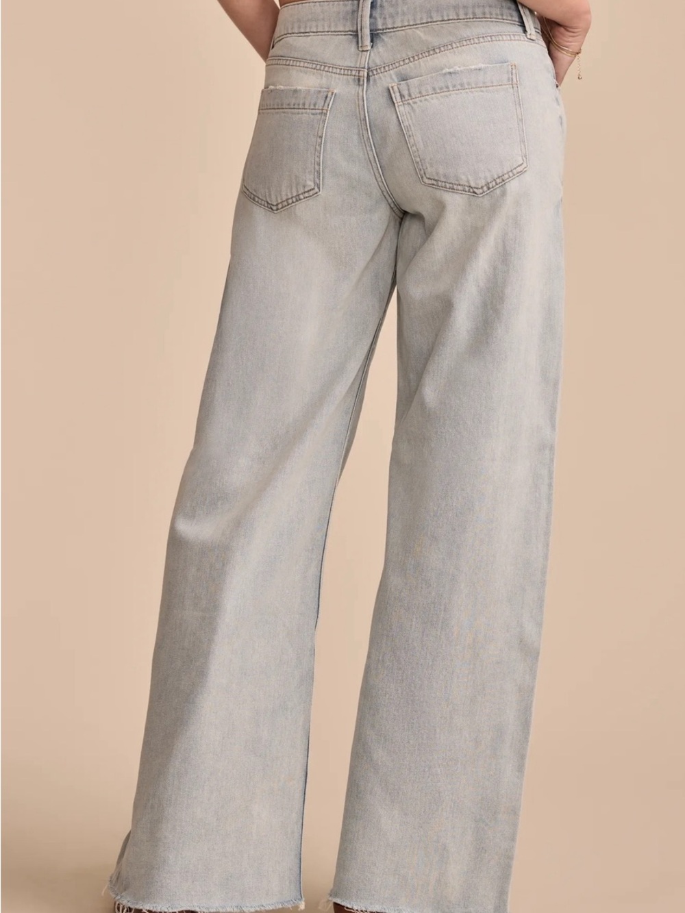 Lucky Brand Light Blue Palazzo Wide Leg Jeans - Picture 13 of 13